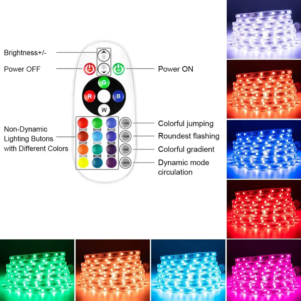 banda LED RGB efect lumina iluminat ambiental decorativ