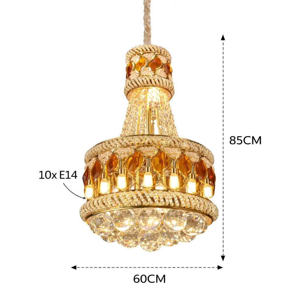 Dimensiuni candelabru cristal diametru 60 cm