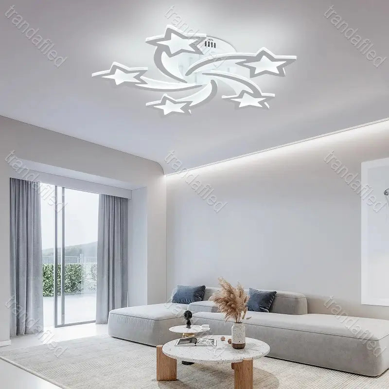 lustra-de-tavan-cu-forma-de-stele-si-lumina-led-alb-cald-design-modern-decor-camera