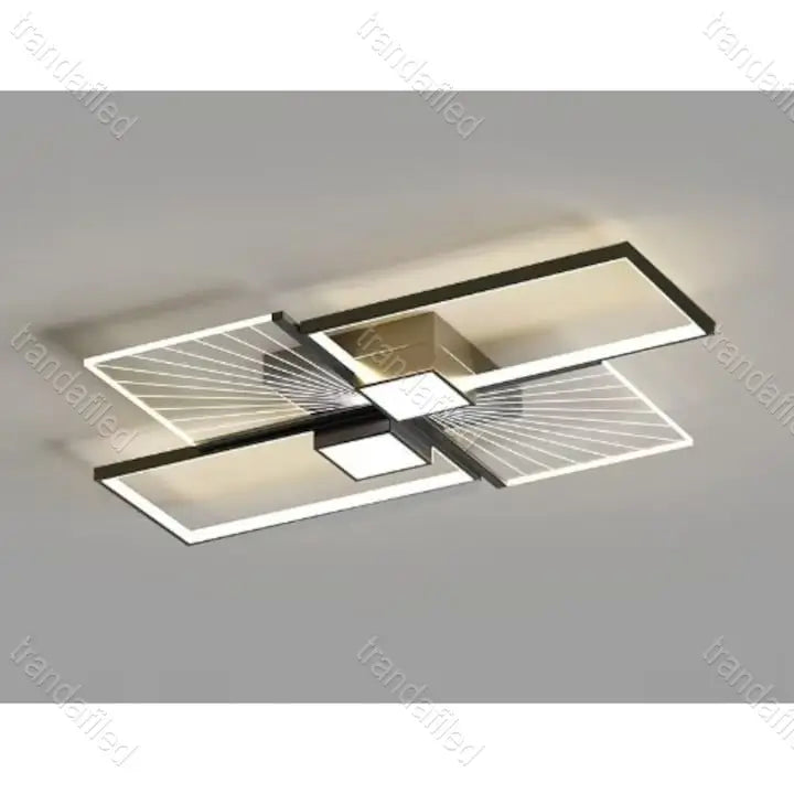 lustra-led-negru-cu-telecomanda-8920bk-modern-geometric-cu-lumina-reglabila