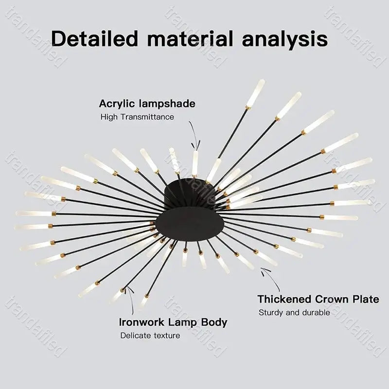 lustra-led-neagra-cu-18-28-42-brate-design-minimalist-modern
