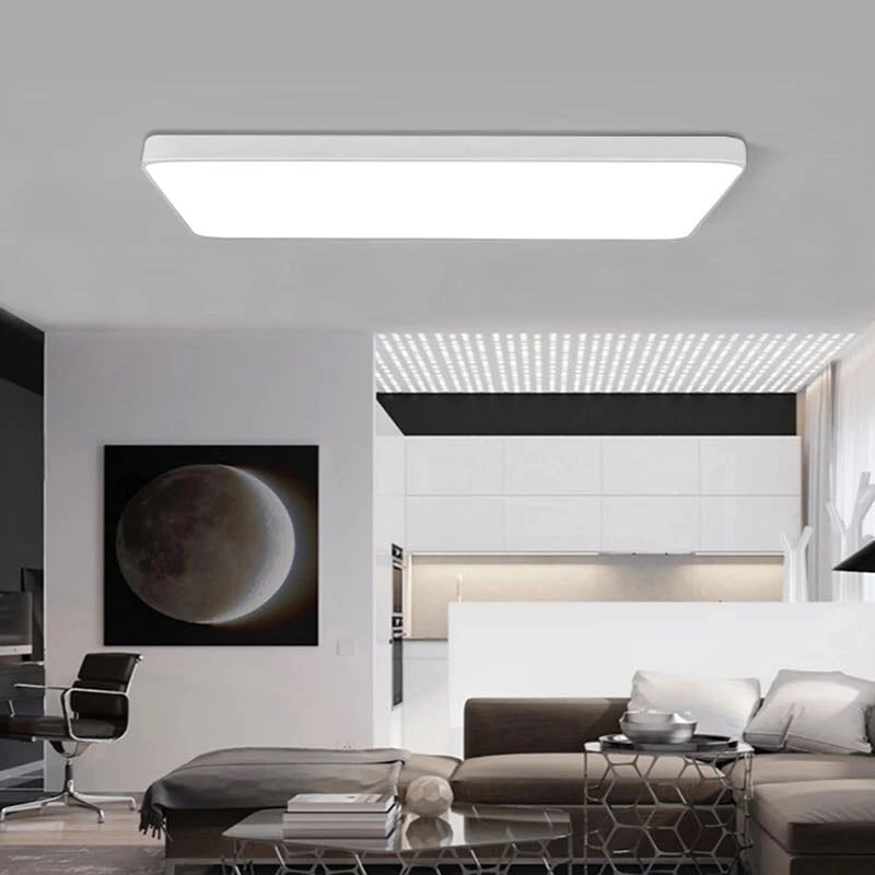 plafoniera-LED-50W-rectangulara-lumina-alb-rece-design-modern-pentru-baie-bucatarie-living-si-birou
