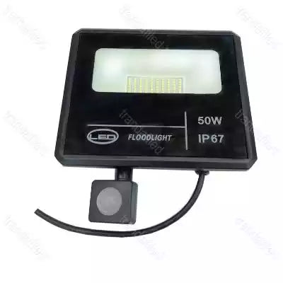 Proiector led cu senzor  exterior IP65, silm  smd negru 30w ,lumina  alb rece - lustra led